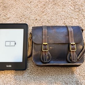 Dr Martens leather mini shoulder bag.